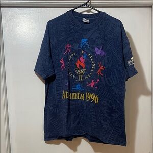 Atlanta 1996 Olympic Navy T-Shirt